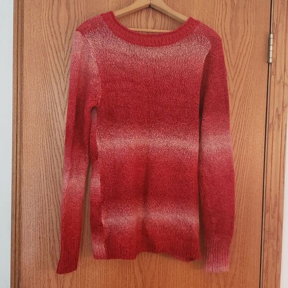 Very Nice White Stag Soft and Stretchy V-Neck Sweater Sz L (12-14) - Picture 2 of 4